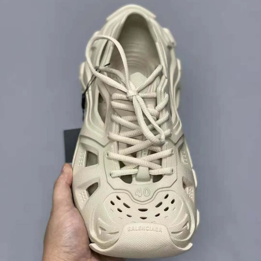 Balenciaga HD Lace for Unisex in up Sneaker in Nude
