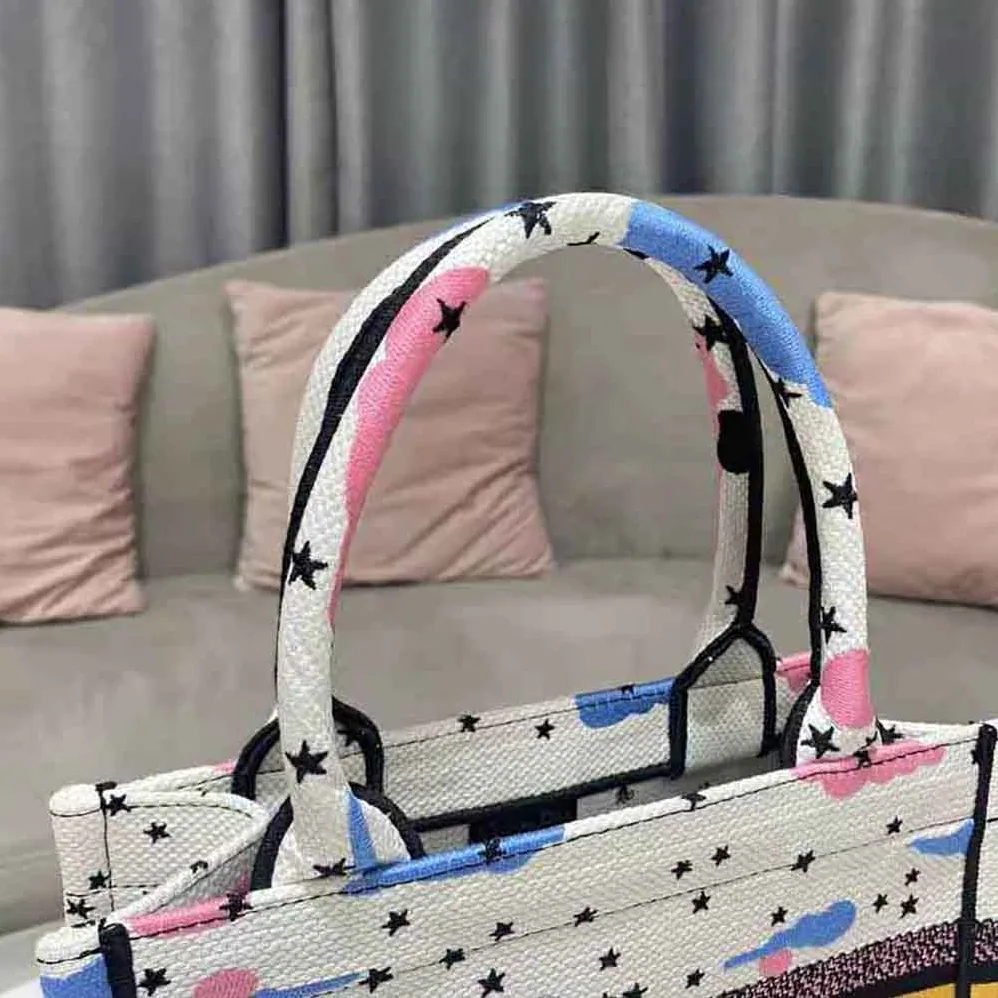 Dior Small Dior Book Tote Latte Dior Ciel de Rêve Embroidery for Women Dior Small Dior Book Tote Latte Dior Ciel de Rêve Embroidery for Women