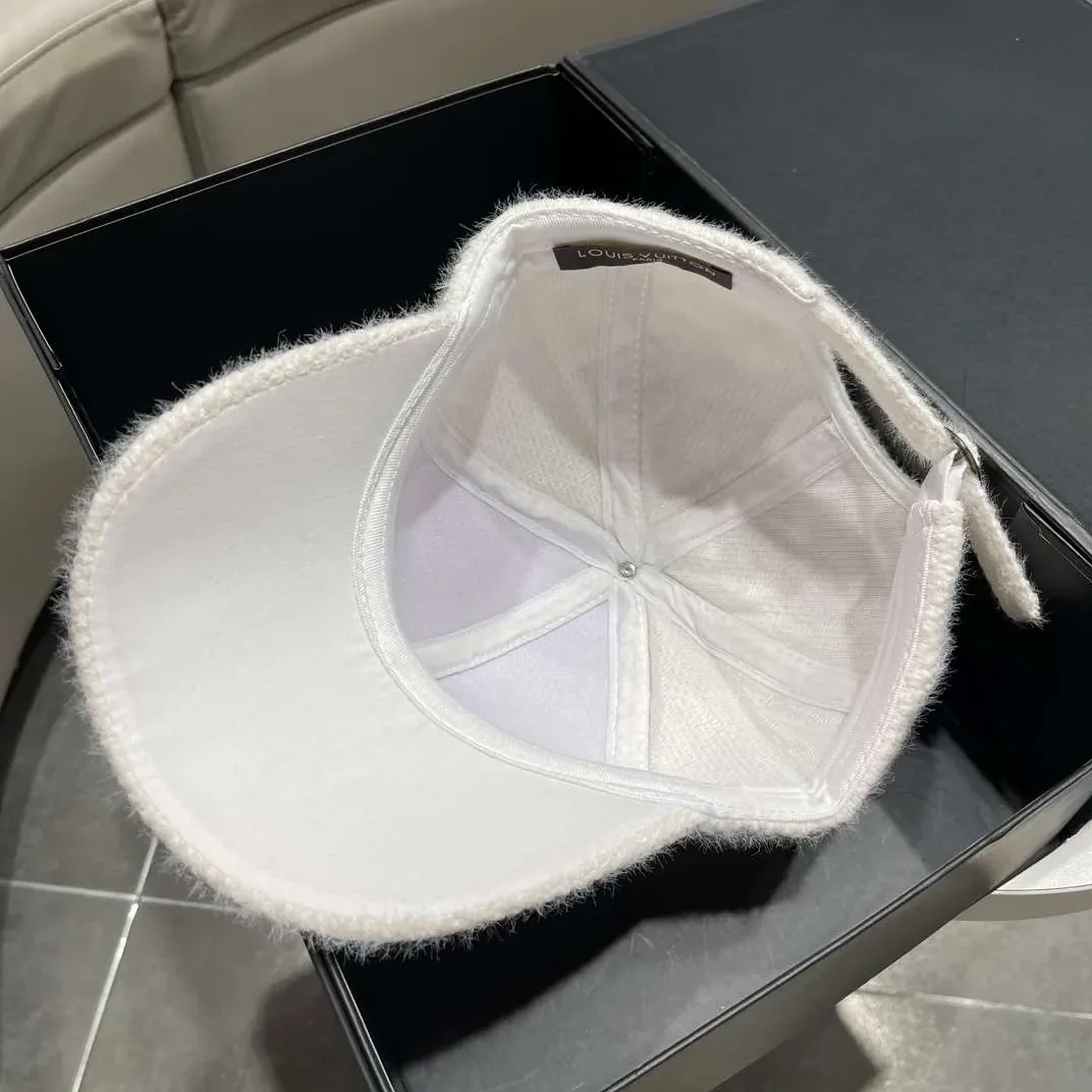 Louis Vuitton Corduroy Cap White Louis Vuitton Corduroy Cap White