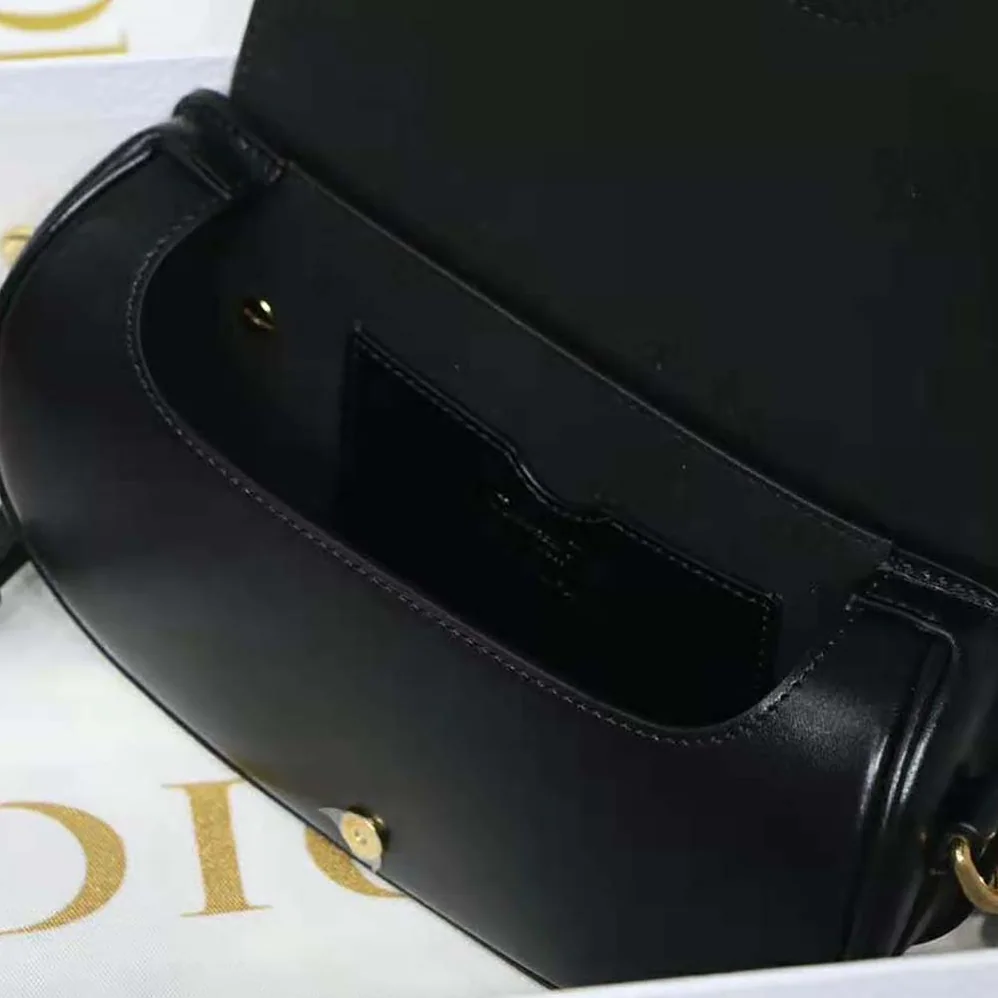 Dior Bobby East-West Bag Box Calfskin for Women in Black Dior Bobby East-West Bag Box Calfskin for Women in Black