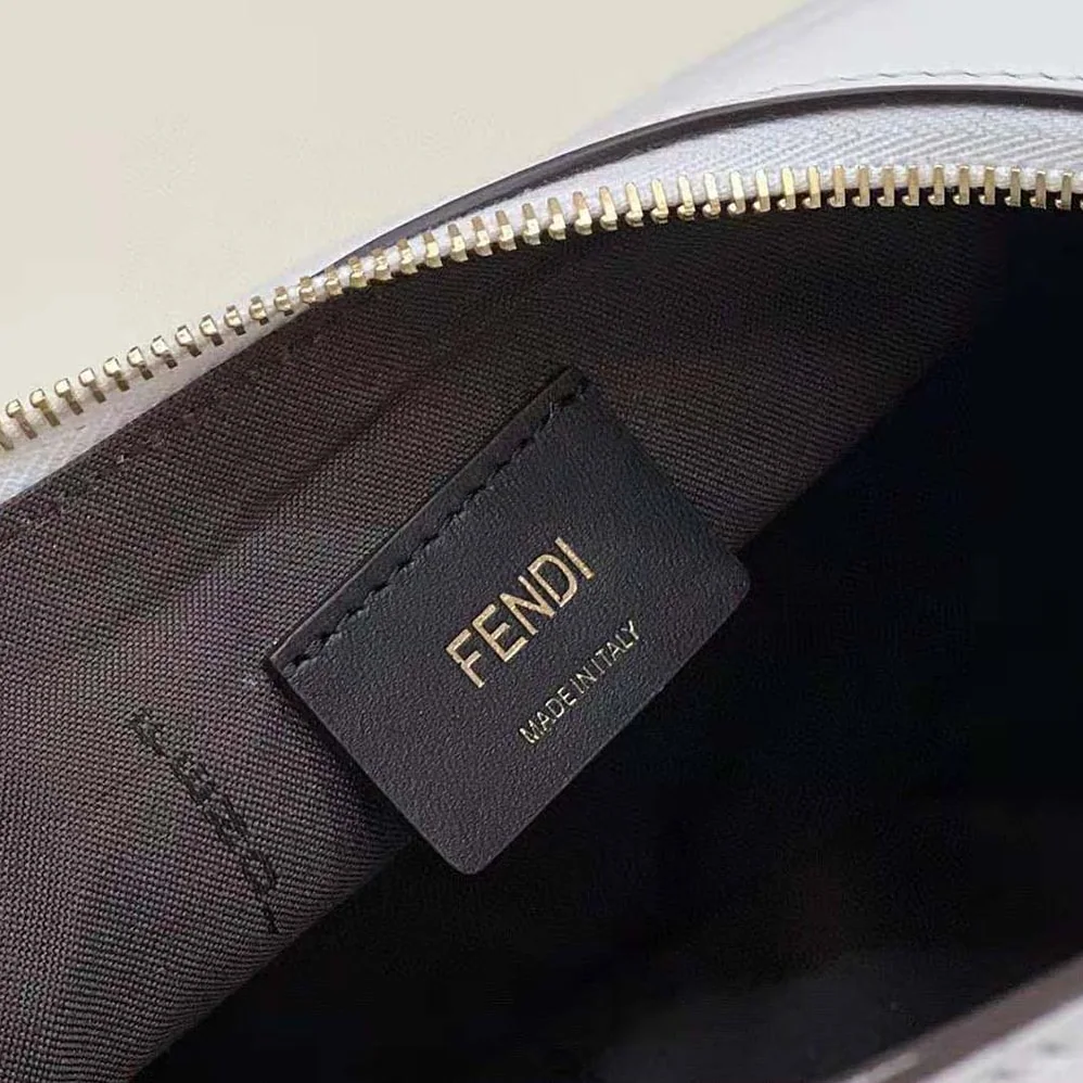 Fendi Fendigraphy Small White Leather Bag for Women Fendi Fendigraphy Small White Leather Bag for Women