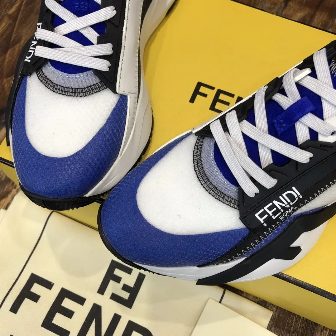 Fendi Flow Sneakers Blue 7E1453 Fendi Flow Sneakers Blue 7E1453