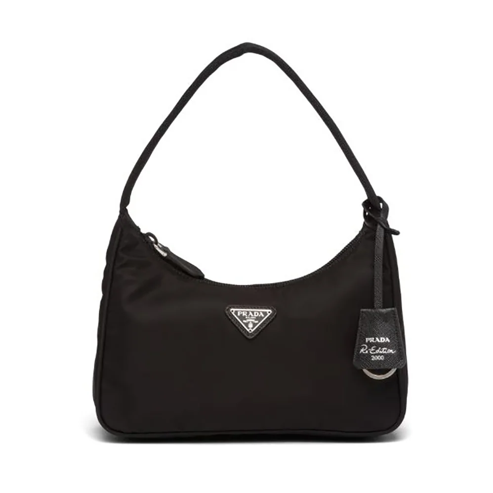 Prada Re-Nylon Re-Edition 2000 Mini-Bag for Women in Black Prada Re-Nylon Re-Edition 2000 Mini-Bag for Women in Black