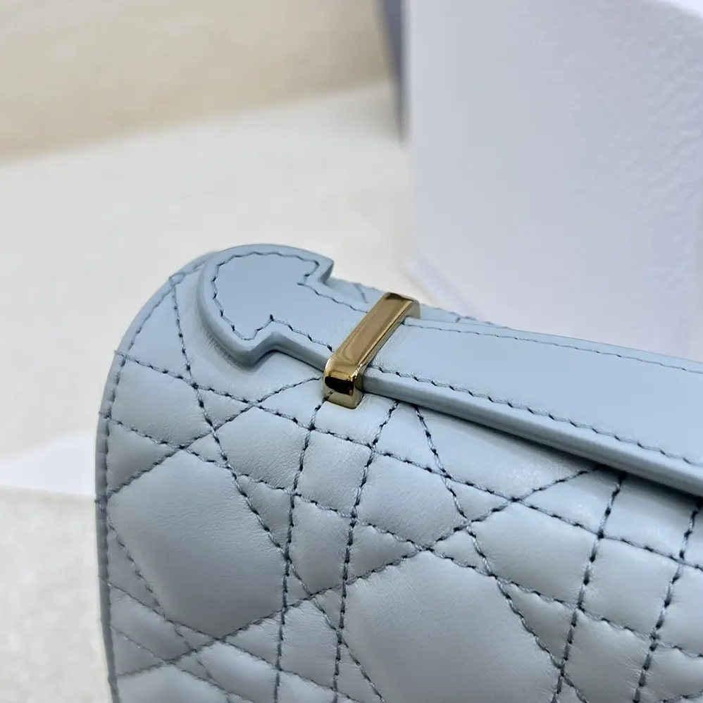 Dior My Dior Mini Bag Cloud Blue Cannage Lambskin for Women Dior My Dior Mini Bag Cloud Blue Cannage Lambskin for Women