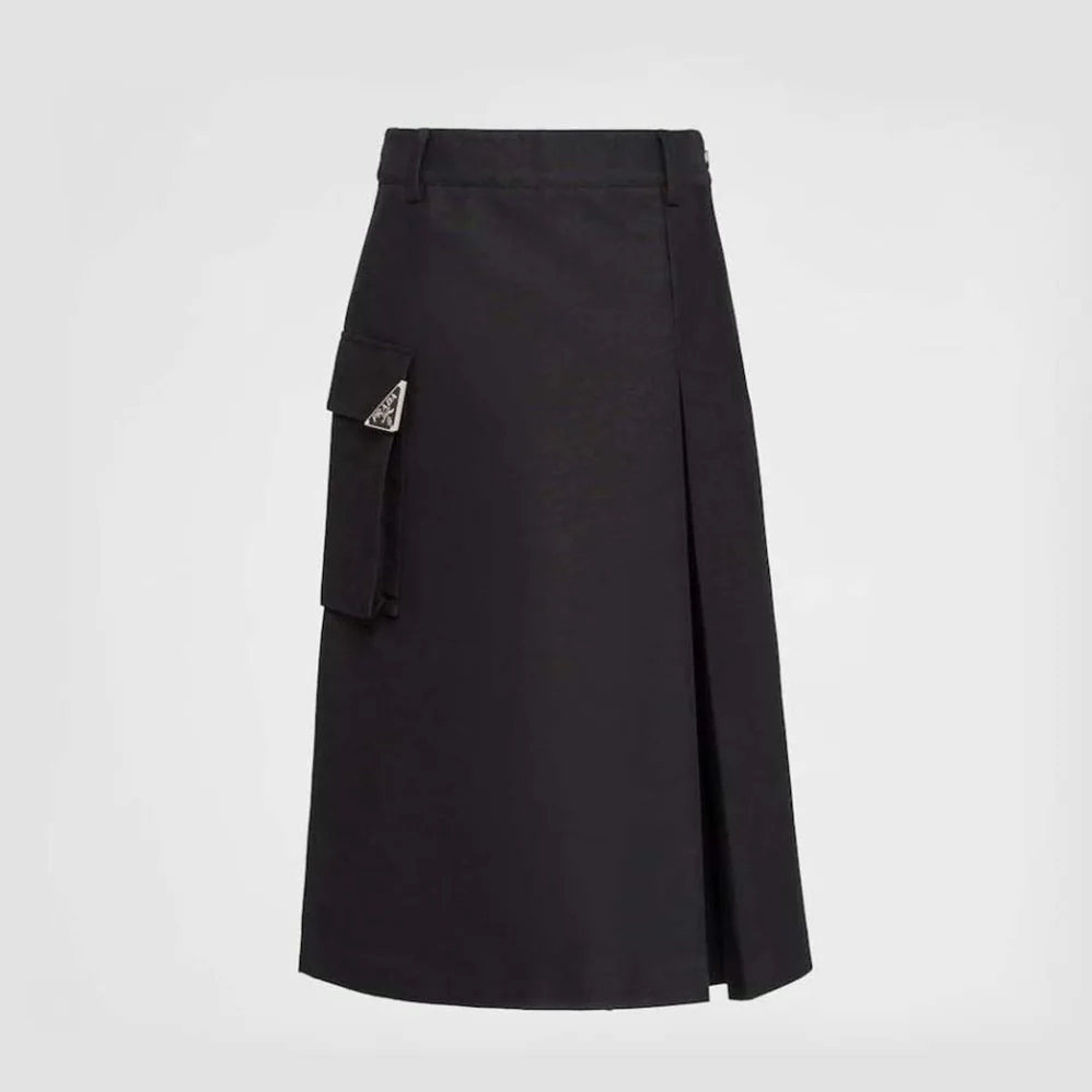 Prada Technical Canvas Skirt for Women