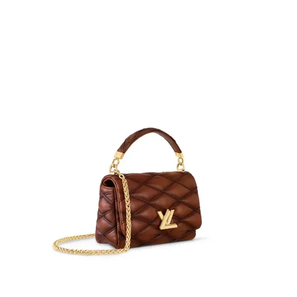 Louis Vuitton GO- Tan Bag - 9.1 Inches/ Louis Vuitton GO- Tan Bag - 9.1 Inches/
